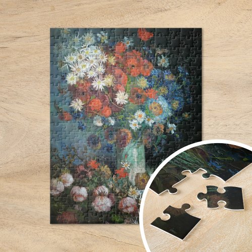 Still Life with Meadow Flowers  Vincent Van Gogh Jigsaw Puzzle