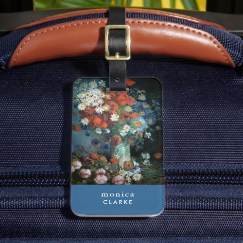 Still Life with Meadow Flowers  Vincent Van Gogh  Luggage Tag
