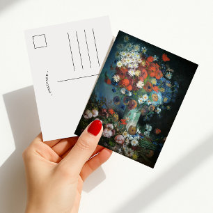 Still Life with Meadow Flowers   Vincent van Gogh Postcard