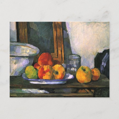 Still Life with Open Drawer by Cezanne Postcard