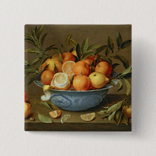 Still Life with Oranges and Lemons Button