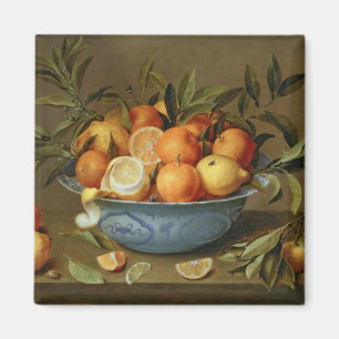 Still Life with Oranges and Lemons Magnet