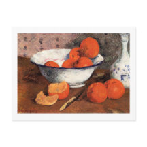 Still Life with Oranges by Gauguin
