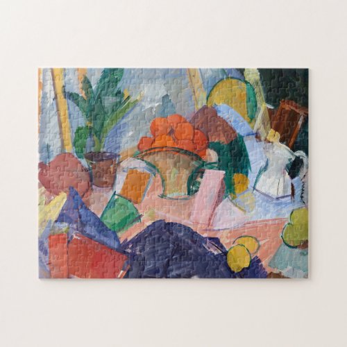 Still Life with Oranges in a Basket  Edvard Weie Jigsaw Puzzle