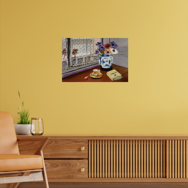 Still Life with Pascal's Pensees, Poster (Living Room 2)