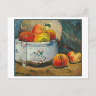 Still Life with Peaches by Paul Gauguin Postcard