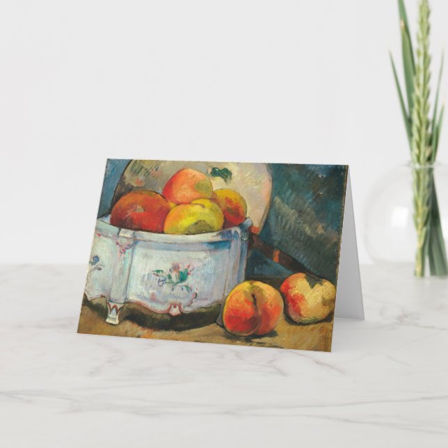 Still Life with Peaches | Paul Gauguin Card (Front)