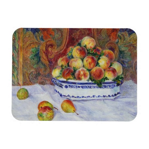 Still Life with Peaches Renoir  Magnet