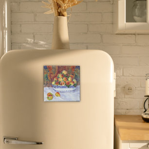 Still Life with Peaches, Renoir Magnet