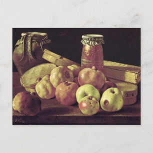 Still Life with Pomegranates Postcard