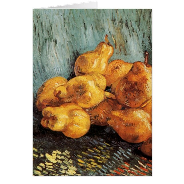 Still Life with Quince Pears by Vincent van Gogh (Front)