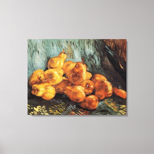 Still Life with Quince Pears by Vincent van Gogh Canvas Print