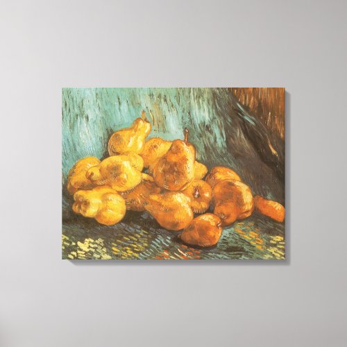 Still Life with Quince Pears by Vincent van Gogh Canvas Print