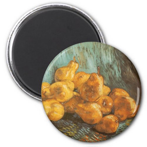 Still Life with Quince Pears by Vincent van Gogh Magnet