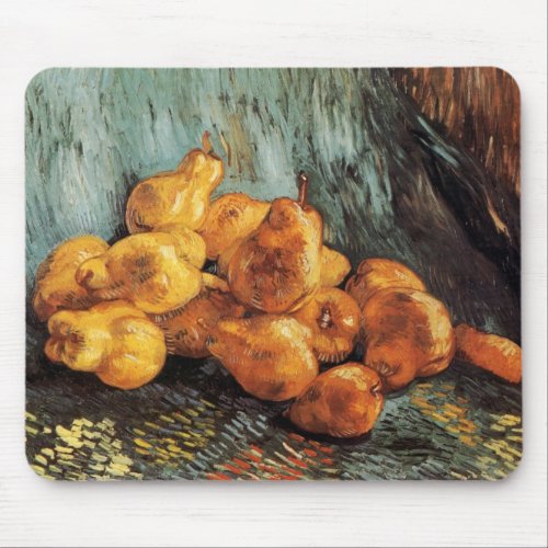 Still Life with Quince Pears by Vincent van Gogh Mouse Pad