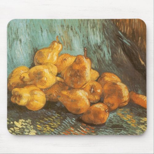 Still Life with Quince Pears by Vincent van Gogh Mouse Pad