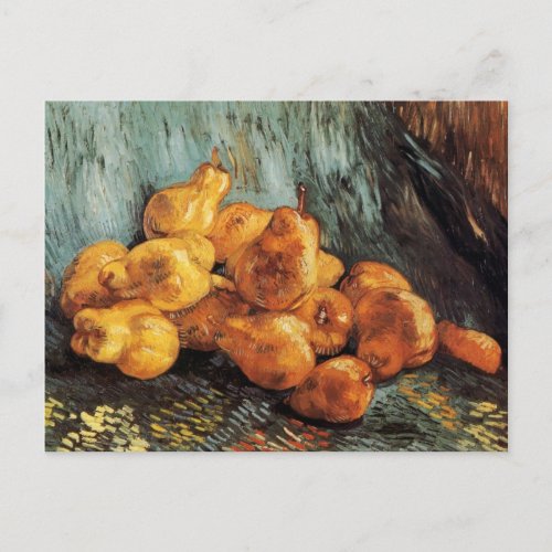 Still Life with Quince Pears by Vincent van Gogh Postcard