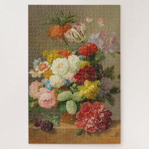 Still Life with Roses and Peonies - Bloemers A. Jigsaw Puzzle