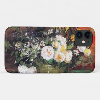 Still Life with Roses and Sunflowers by Vincent Case-Mate iPhone Case