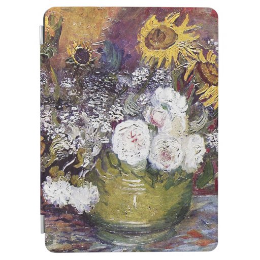 Still Life with Roses and Sunflowers - Van Gogh  iPad Air Cover