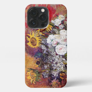 Still Life with Roses and Sunflowers - Van Gogh iPhone 13 Pro Case
