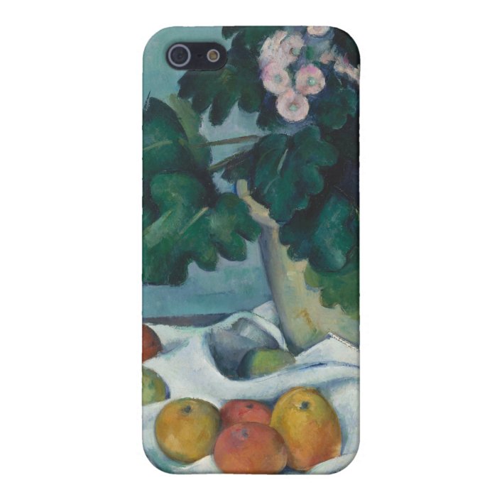 Still Life with s and Primroses Paul Cézanne iPhone 5 Cases