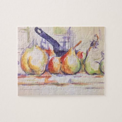 Still Life with Saucepan by Paul Cezanne Jigsaw Puzzle