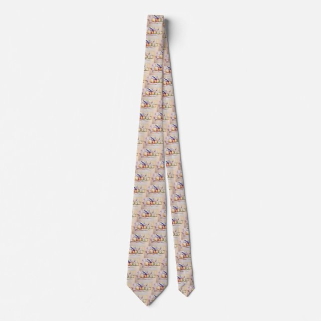 Still Life with Saucepan by Paul Cezanne Tie (Front)