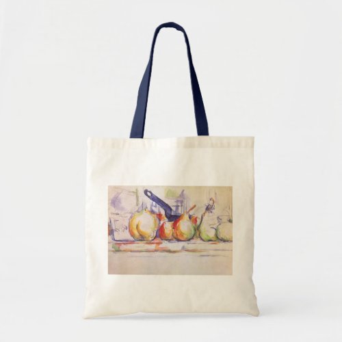 Still Life with Saucepan by Paul Cezanne Tote Bag