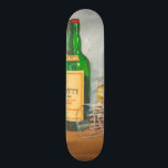 Still Life with Scotch by Jennifer Goldberger Skateboard Deck<br><div class="desc">Drain your glass to this realistic still life painting by Jennifer Goldberger. You can almost imagine reaching into the piece and grabbing a glass for yourself. Get your copy today!</div>