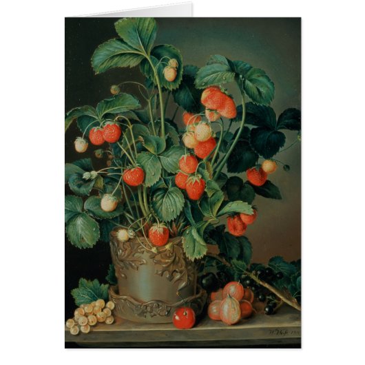 Still life with strawberries (Front)