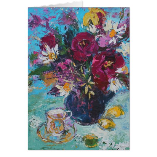 Still Life with Tea Cup 2013 Cards (Front)