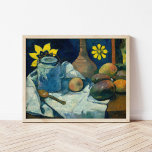 Still Life with Teapot and Fruit | Paul Gauguin Poster