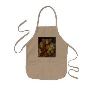 Still life with Teddy Bears  Kids' Apron
