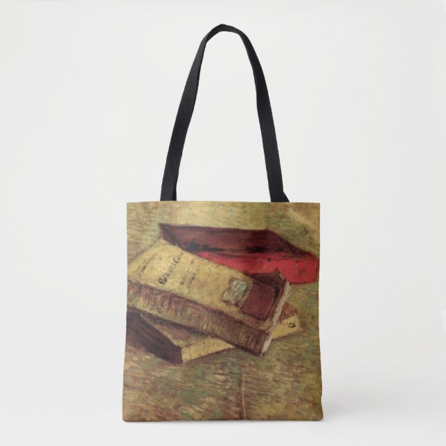 Still Life with Three Books by Vincent van Gogh Tote Bag (Front)