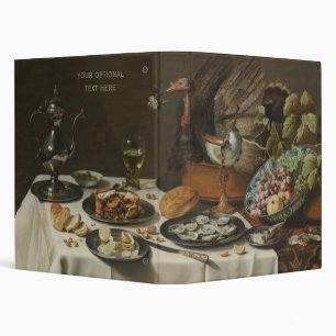 “Still Life With Turkey Pie” custom binder