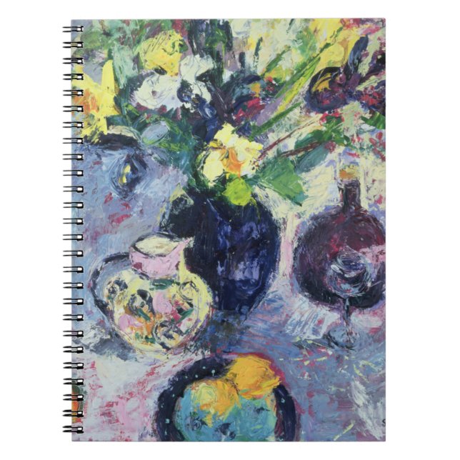 Still Life with Turquoise Bottle 2002 Notebook (Front)