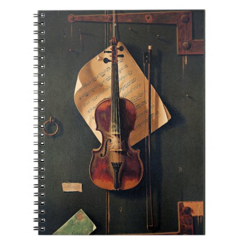 Still Life with Violin fine art Notebook