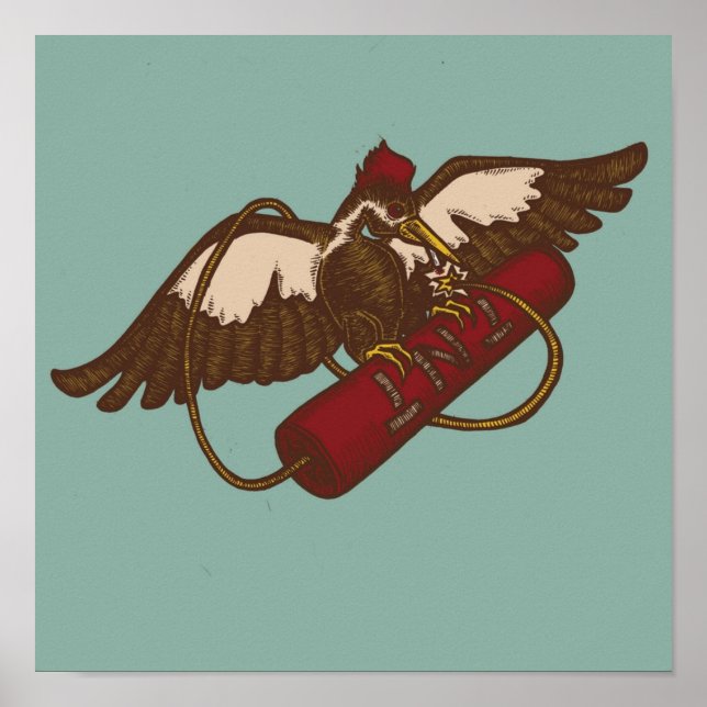 Still Life With Woodpecker Poster (Front)