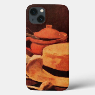 Still Life Yellow Straw Hat by Vincent van Gogh iPhone 13 Case