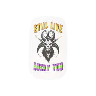 Still Live Lucky You Minx Nail Art