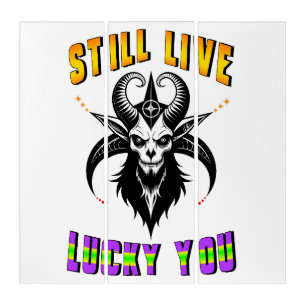 Still Live Lucky You Triptych