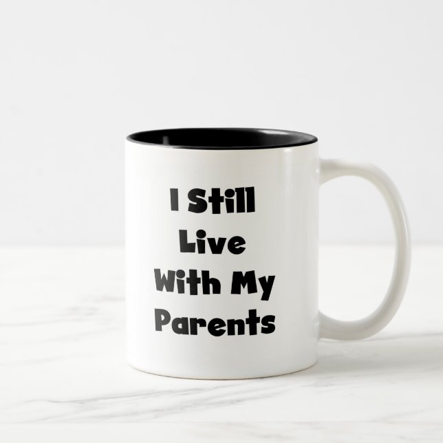 Still Live With Parents Two-Tone Coffee Mug (Right)