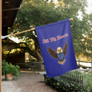 Still My America Patriotic Pride American Citizen House Flag