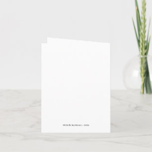 Still My Favorite Layer - Bold Abstract Floral Card