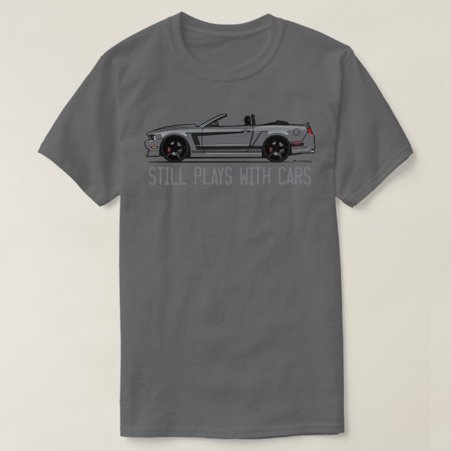 Still Pays With CarsSterling Gray T-Shirt (Design Front)