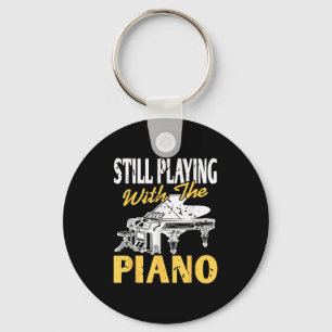 Still Playing With The Ano Funny Music Lover  Keychain