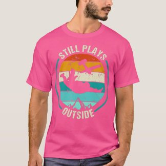 Still Plays Outside Skydiver Paragliding Parachute T-Shirt