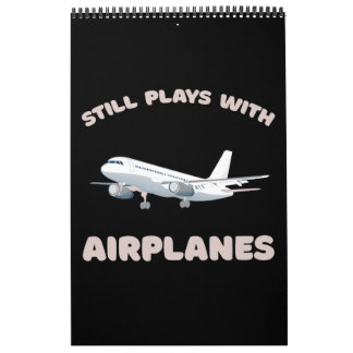Still plays with airplanes calendar