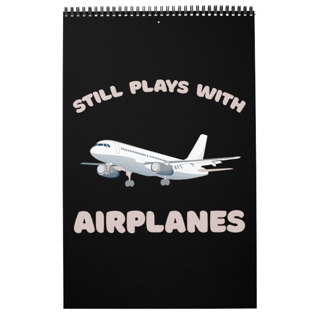 Still plays with airplanes calendar (Cover)
